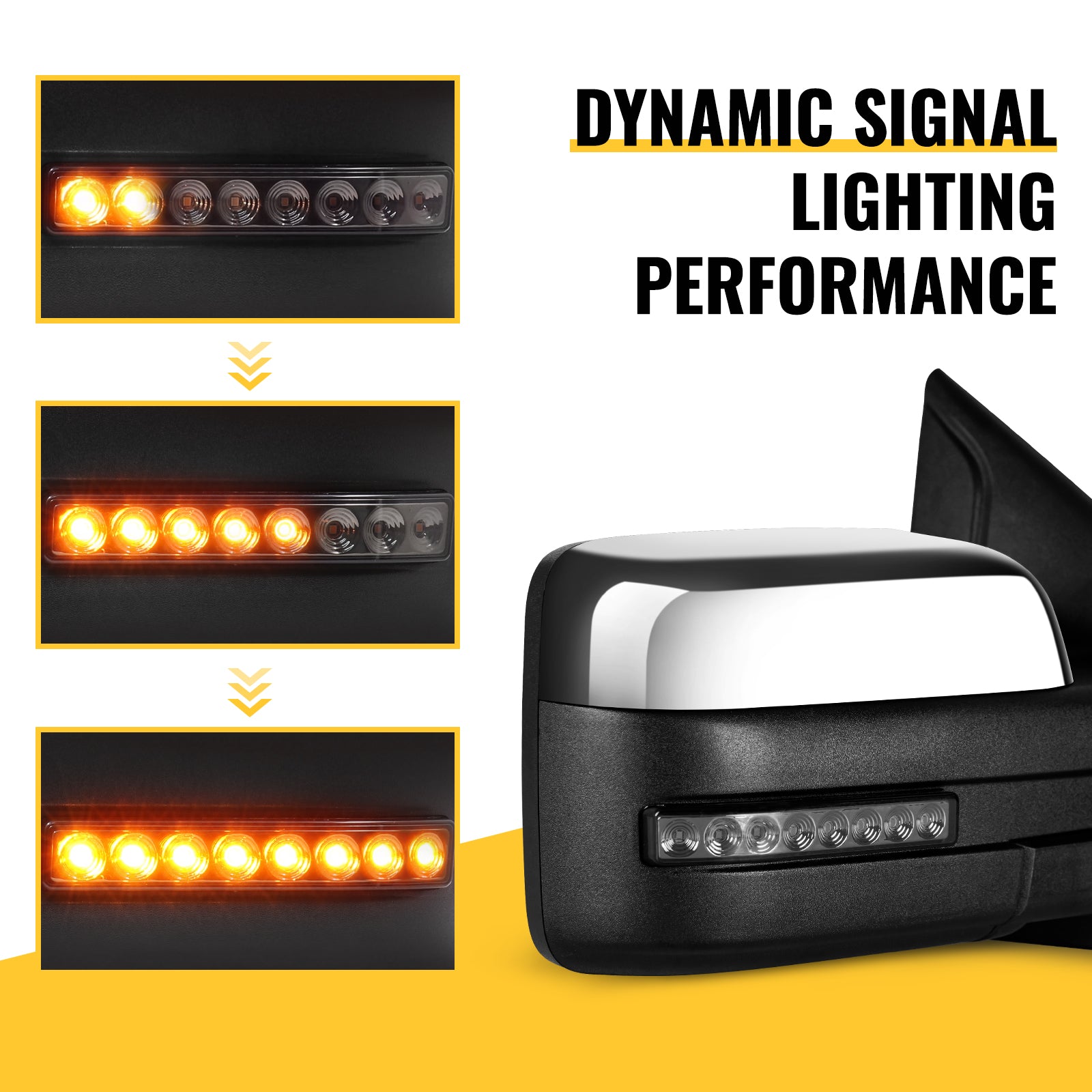 dynamic signal lighting performance