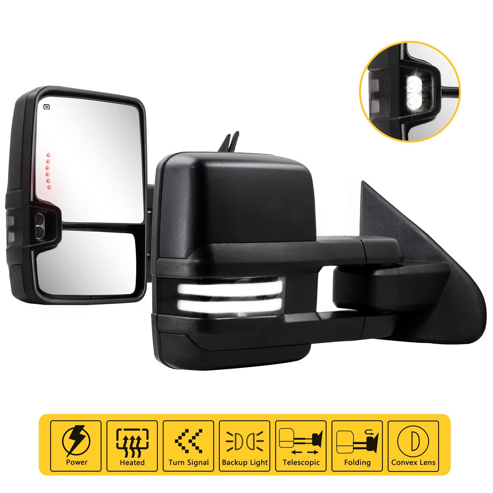 Sanooer-2014-2018-Chevy-Silverado-1500-2500HD-3500-HD-Switchback-Towing-Mirrors-Multifunction-Pair-Set-features
