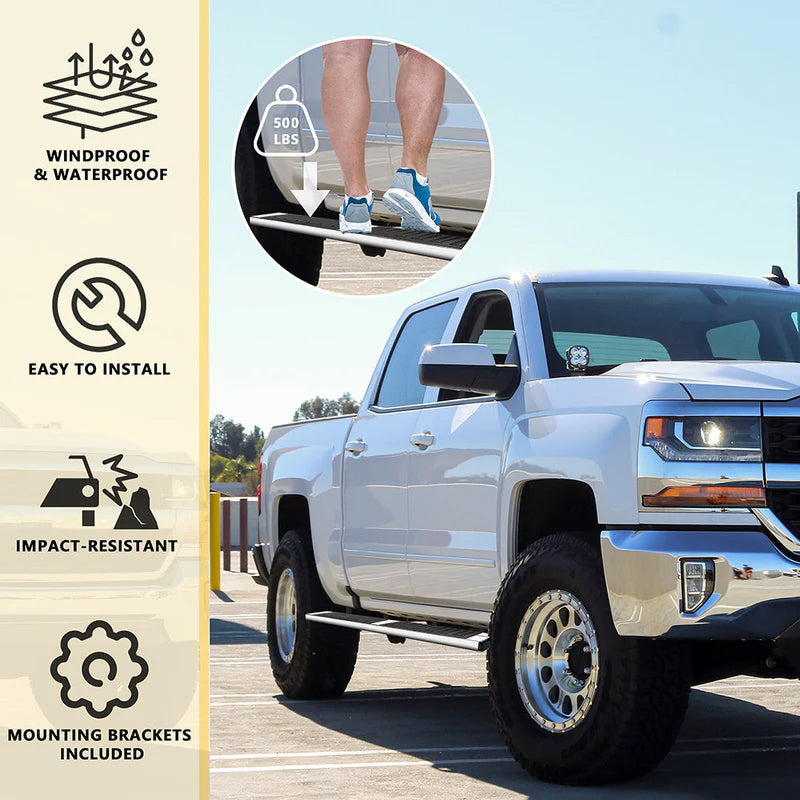 Sanooer-2019-2023-RAM-1500-Crew-Cab-Side-Step-Bars-Running-Boards-features