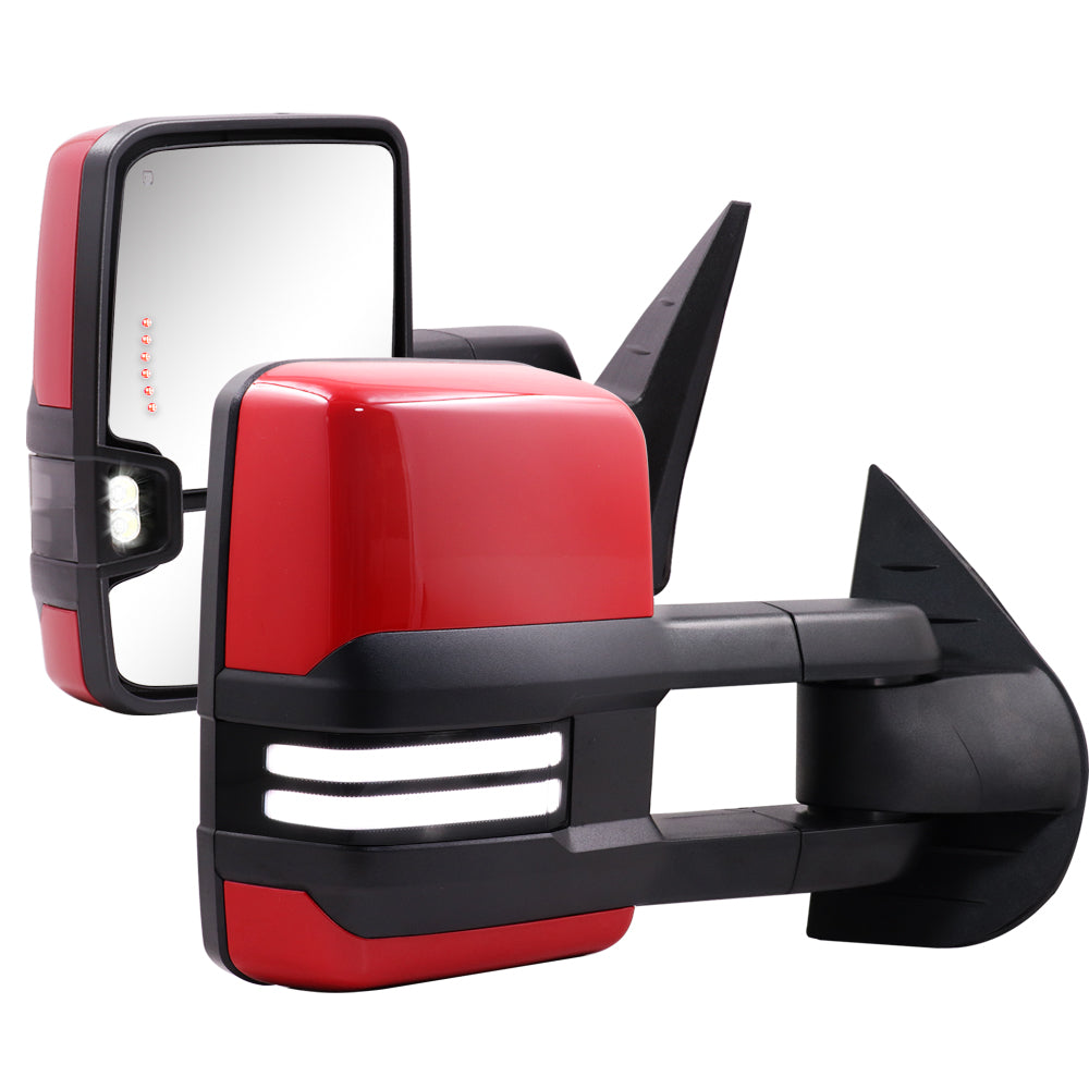 Sanooer-CHEVY-GMC-Towing-Mirror-Color-Case-Accessories-paint-red