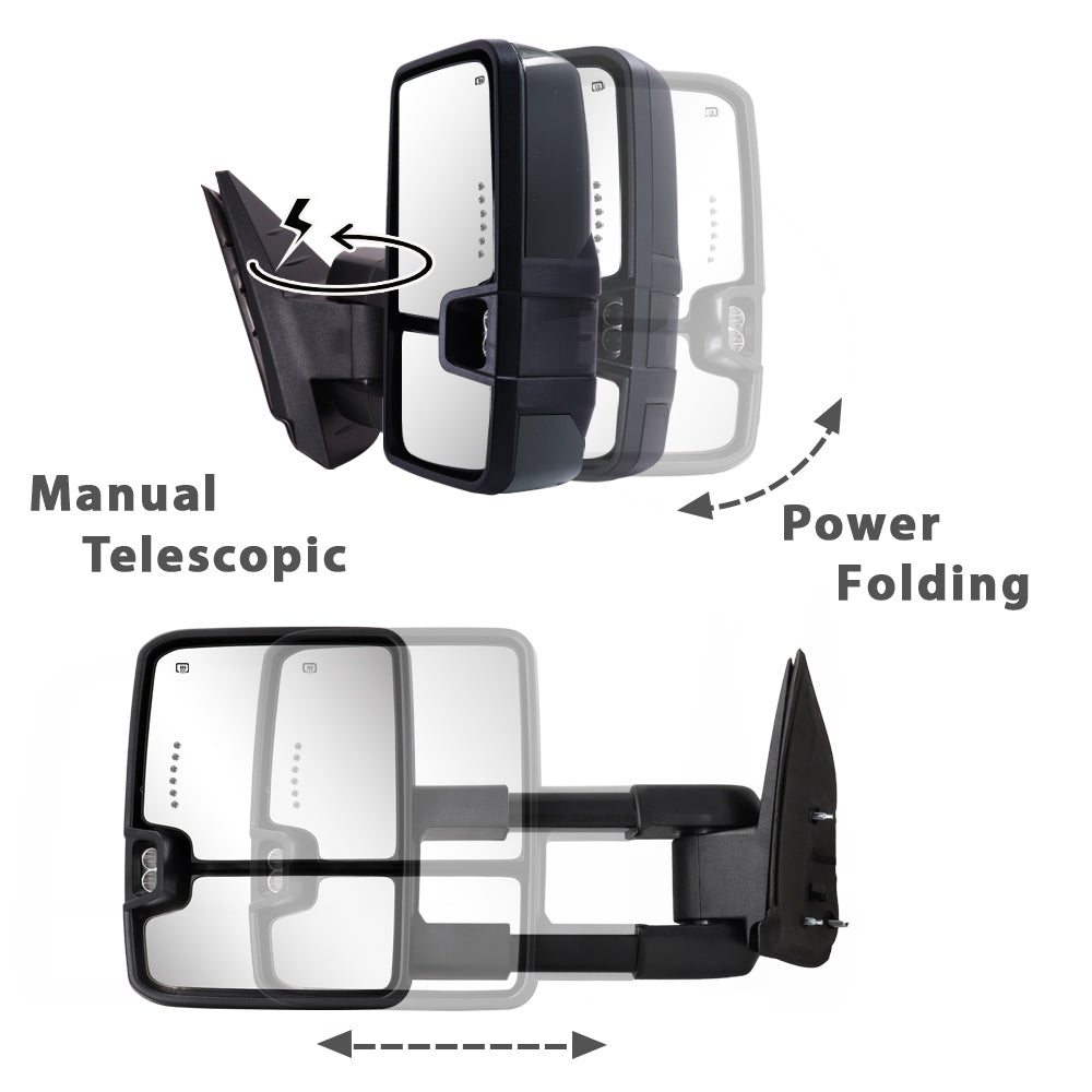 Sanooer-Switchback-Towing-Mirror-2007-New-body-2013-Chevy-Silverado-GMC-Sierra-power-folding