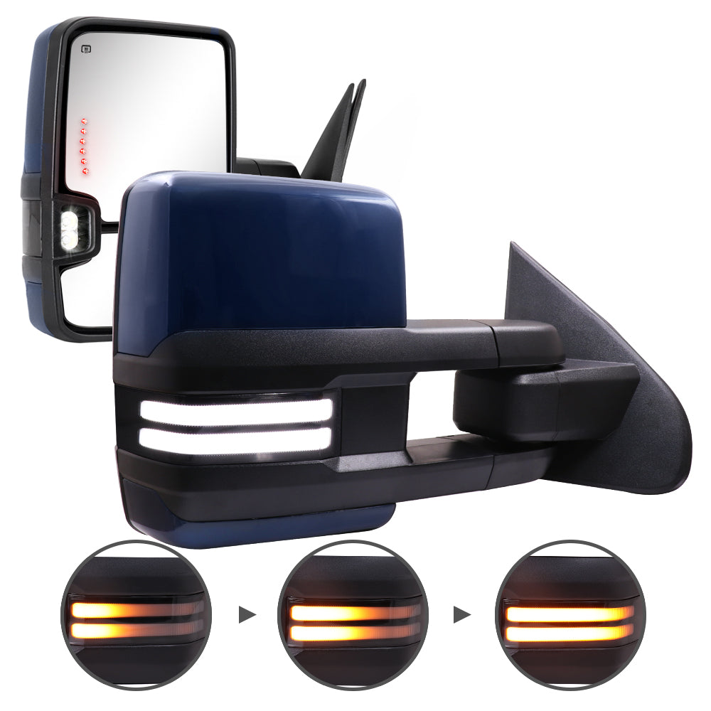 Sanooer-Switchback-Towing-Mirror-2014-2018-CHEVY-Silverado-GMC-Sierra-Blue-Painted-switchback-light