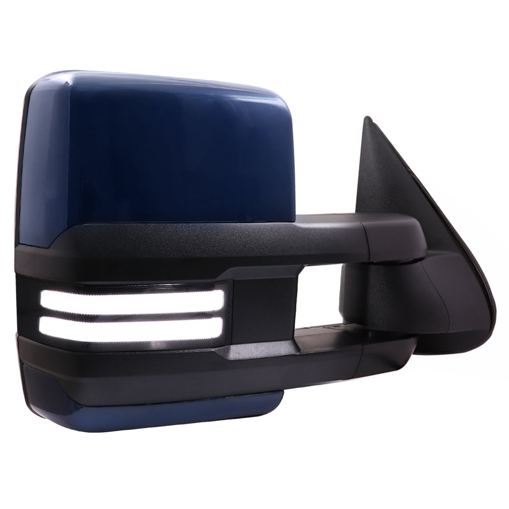 Sanooer-Switchback-Towing-Mirrors-2003-2007-Classic-Chevy-Silverado-GMC-Sierra-paint-blue