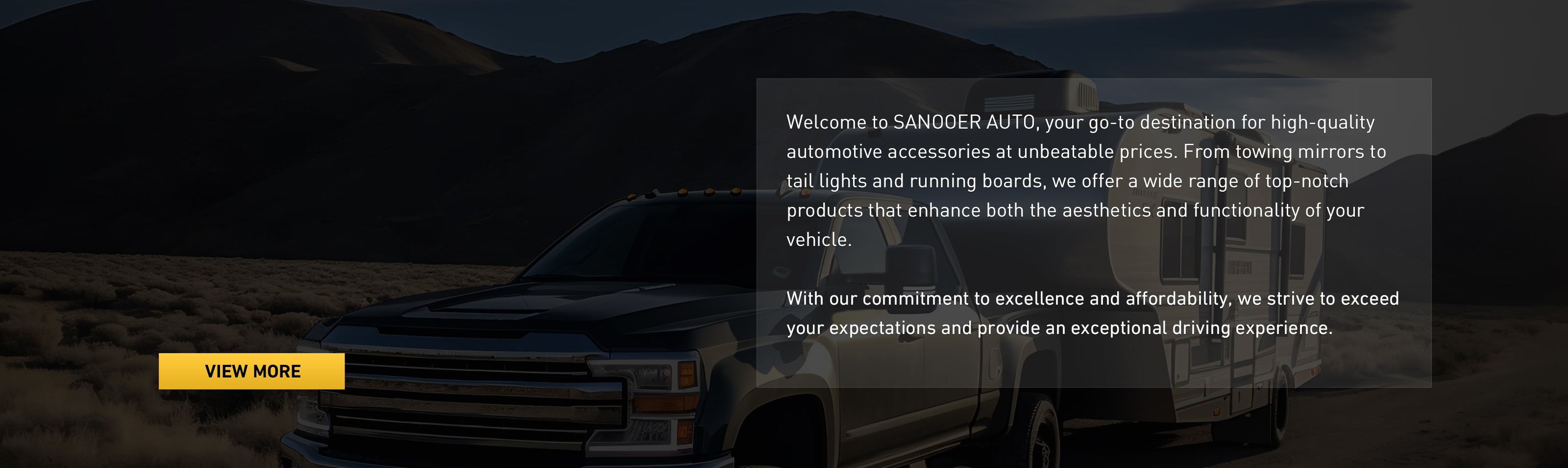 Sanooer About Us - automotive brand dedicated to drivers