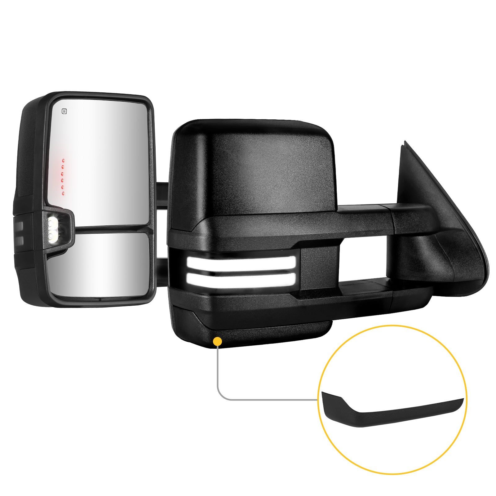 Sanooer towing mirror accessories for CHEVY & GMC