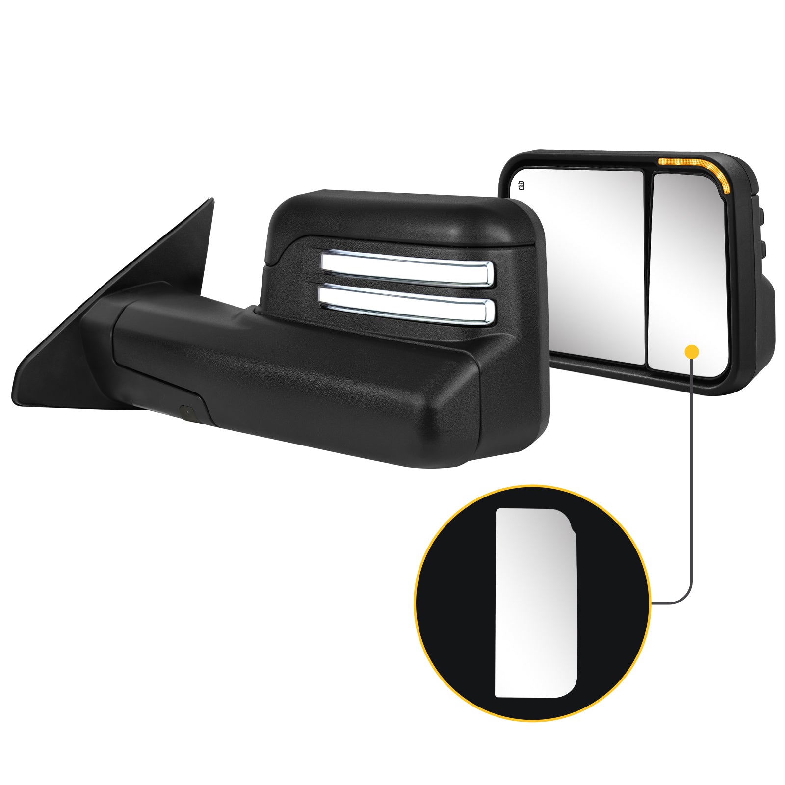 Sanooer towing mirror accessories for DODGE