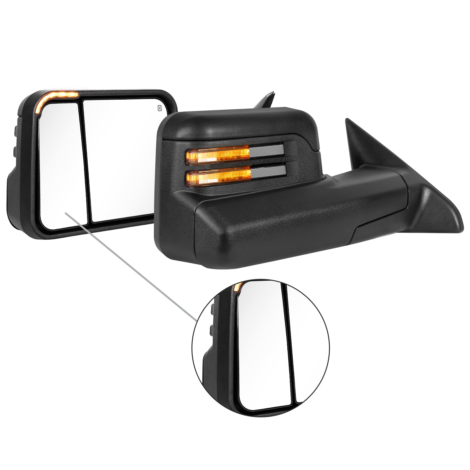 Sanooer towing mirror accessories for DODGE