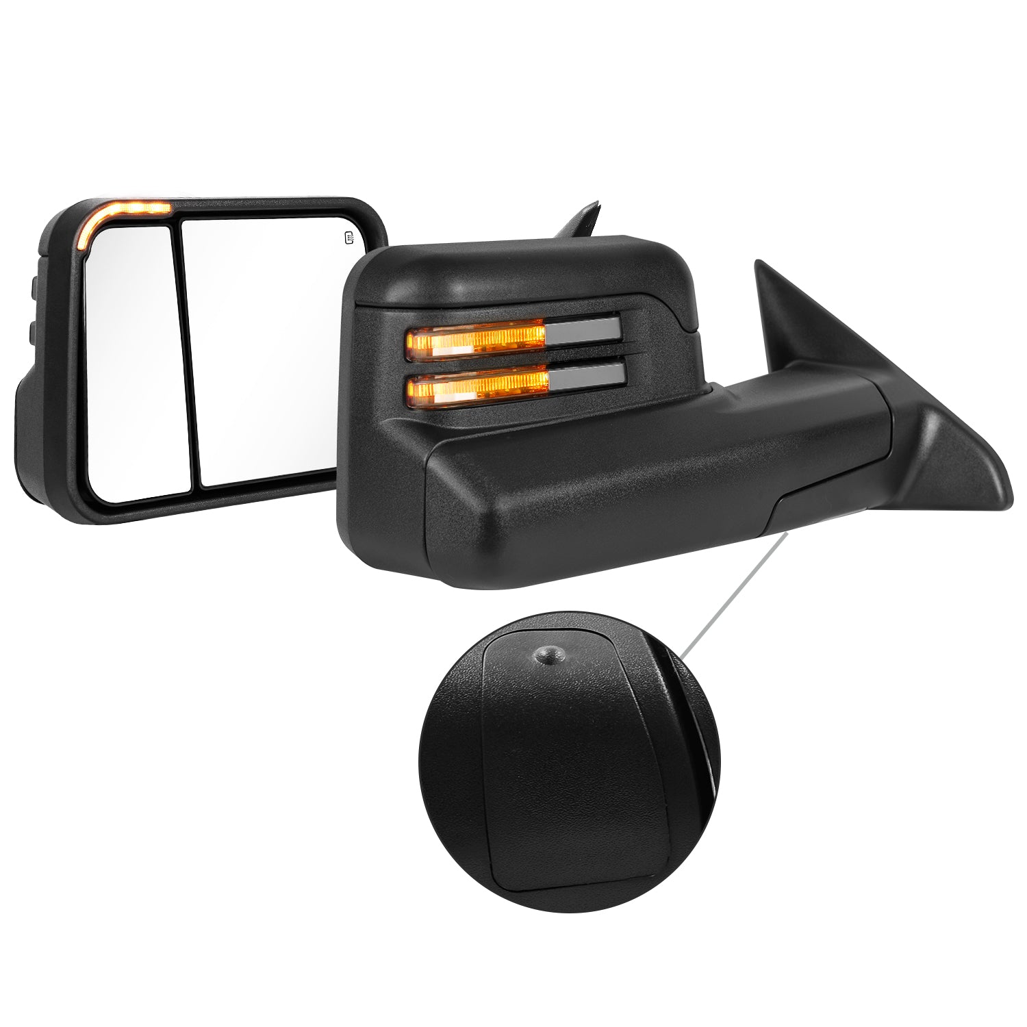 Sanooer towing mirror accessories for DODGE