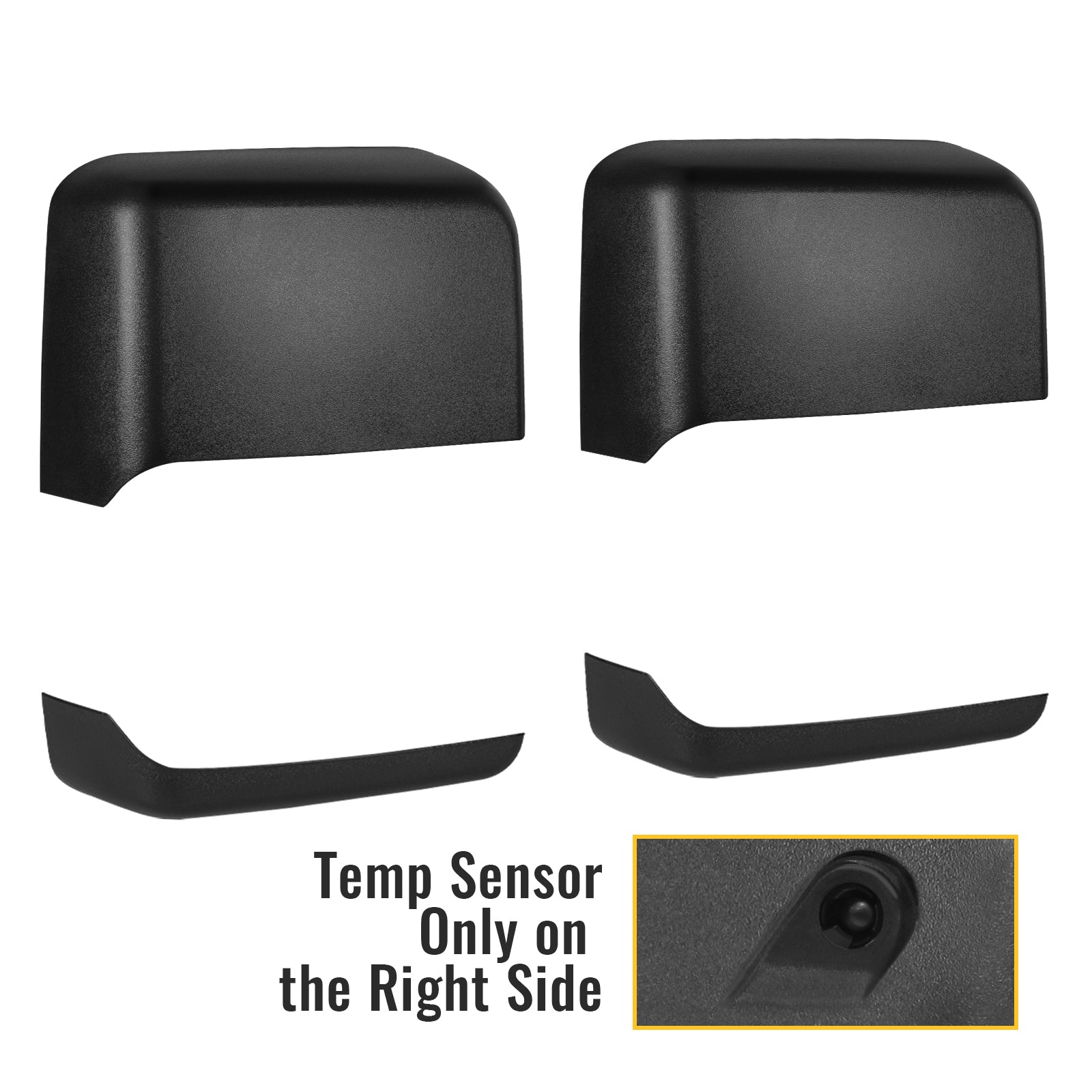 Towing Mirror Color Case Accessories for CHEVY & GMC (Case Only)