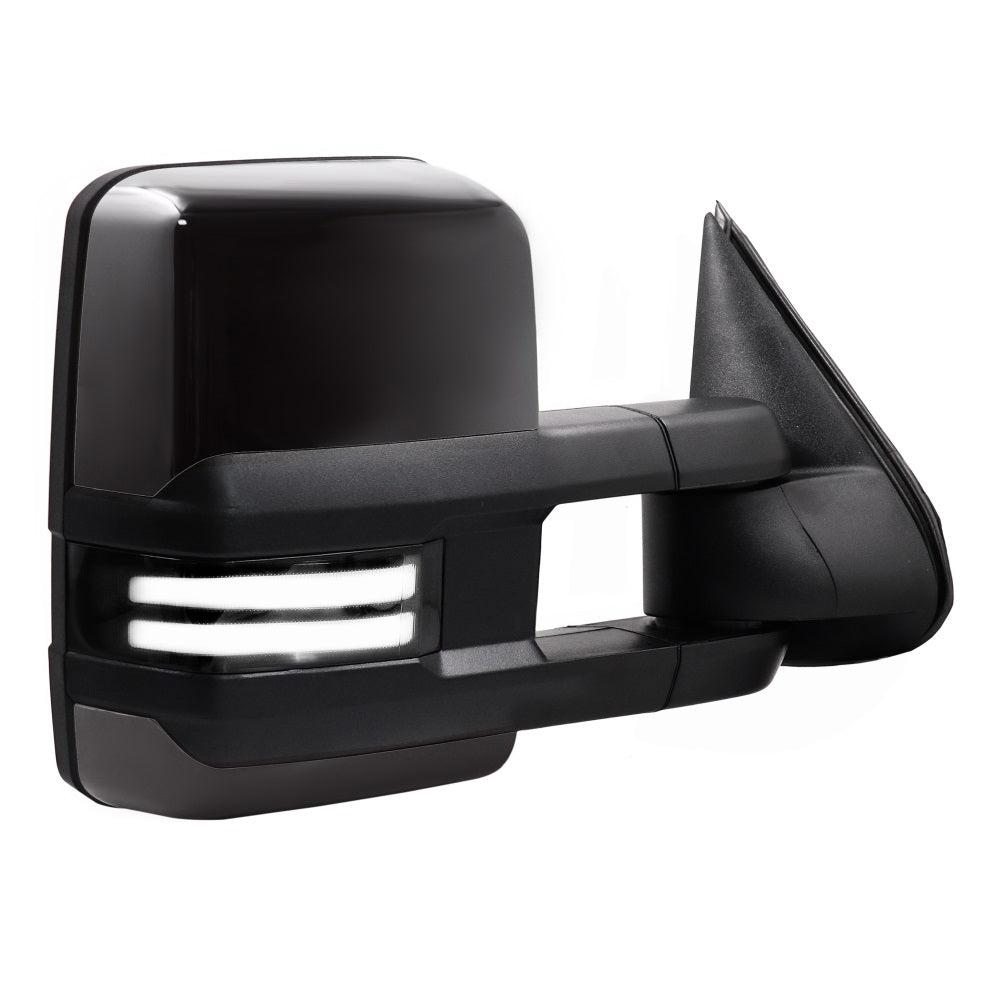 Towing-Mirror-2003-2007-Classic-Chevy-Silverado-GMC-Sierra-switchback-black-painted
