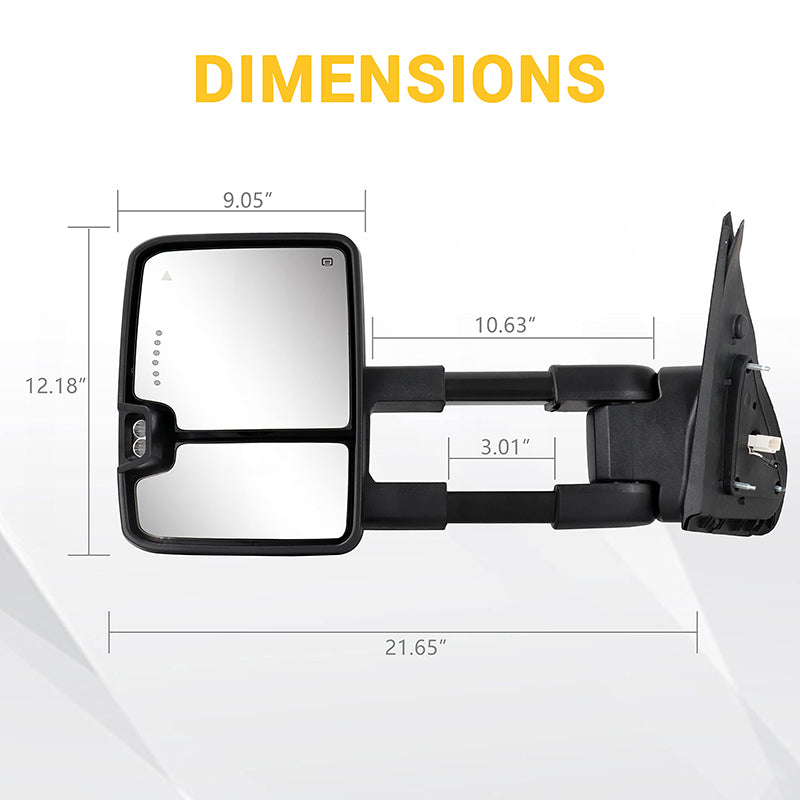 Sanooer-2007-2021-Toyota-Tundra-Multifunction-Pair-Set-Switchback-Towing-Mirrors-dimensions