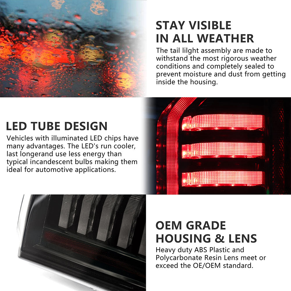 Sanooer-Tail-Light-for-Silverado-1500-2500HD-3500HD-2019-2023-Turn-Signal-Light-Running-Light-Smoke-Lens-details-features